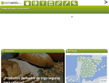 Tablet Screenshot of boletinagrario.com